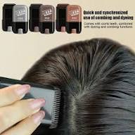 Hair Color Stick Instant Root Touch-Up - Portable Solution For Quick And Easy Gray Hair Coverage And Temporary Root Concealing - 20g - Black